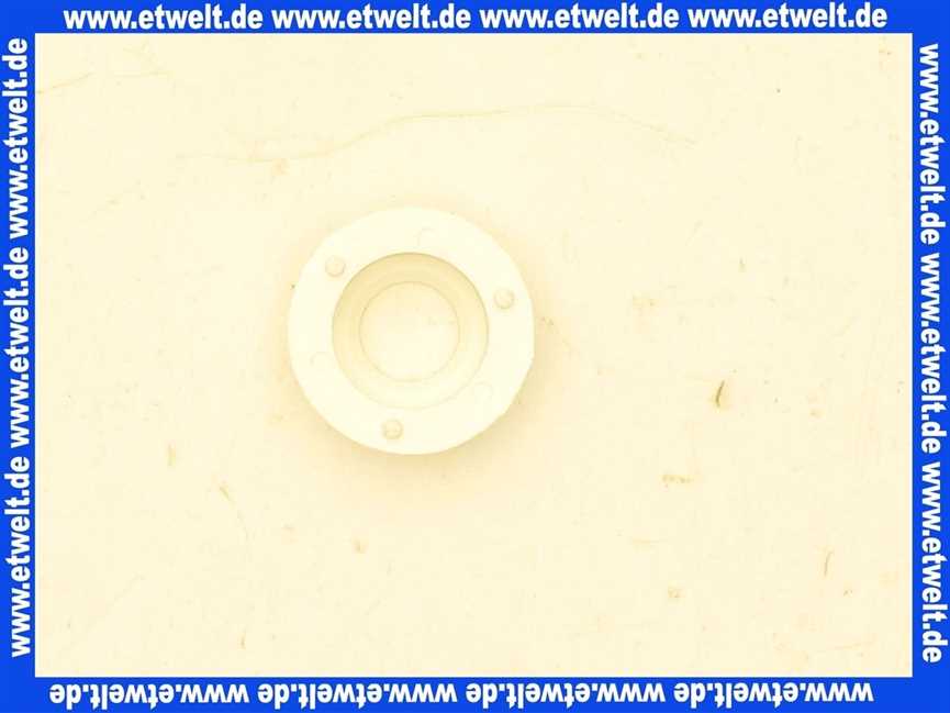 172052299 Wolf Gasdrosselblende, Weiß (ersetzt Art.- Nr. 1720522, 86 02 143) nur bei Erdgas LL