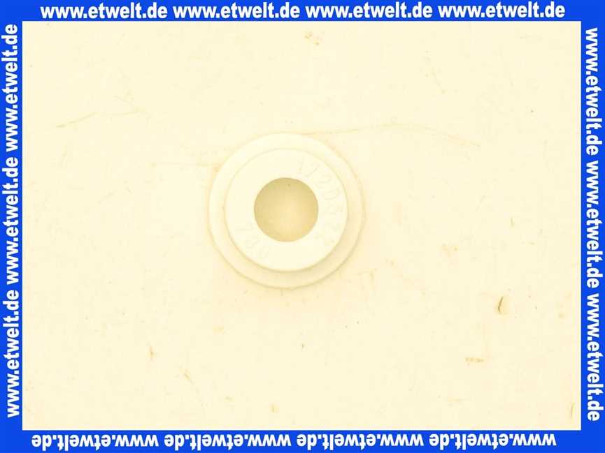 1720522 Wolf Gasdrosselblende weiß 780