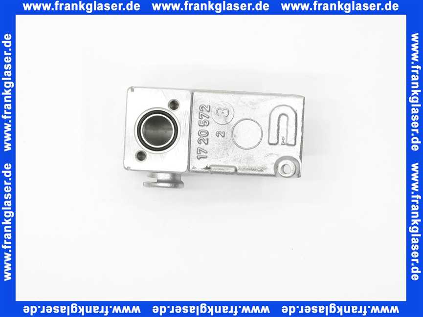 1720572 Wolf Anschluss-Stück unten für HWWT für GB