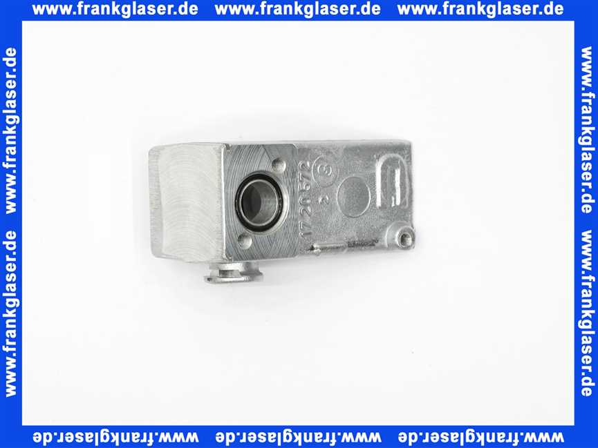 1720572 Wolf Anschluss-Stück unten für HWWT für GB