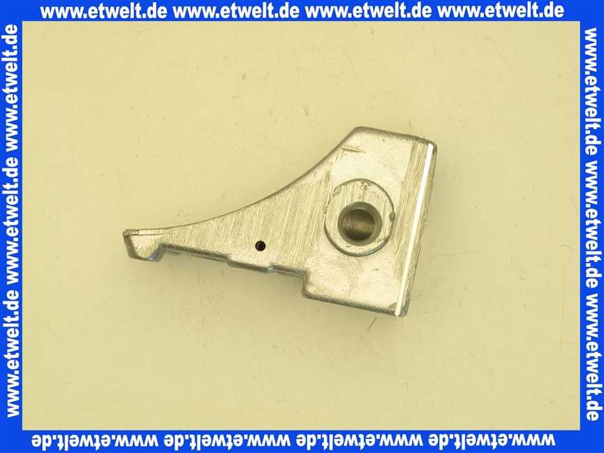 1720576 Wolf Anschluss-Stück oben für HWWT für GB