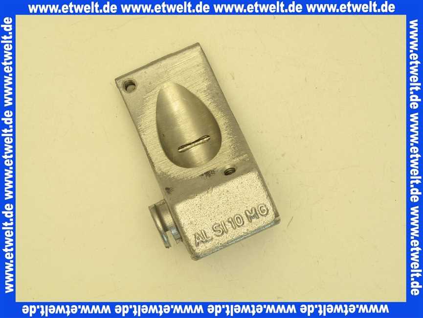 1720576 Wolf Anschluss-Stück oben für HWWT für GB