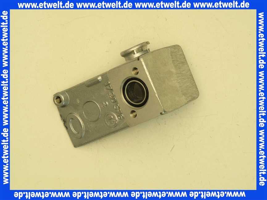 1720576 Wolf Anschluss-Stück oben für HWWT für GB