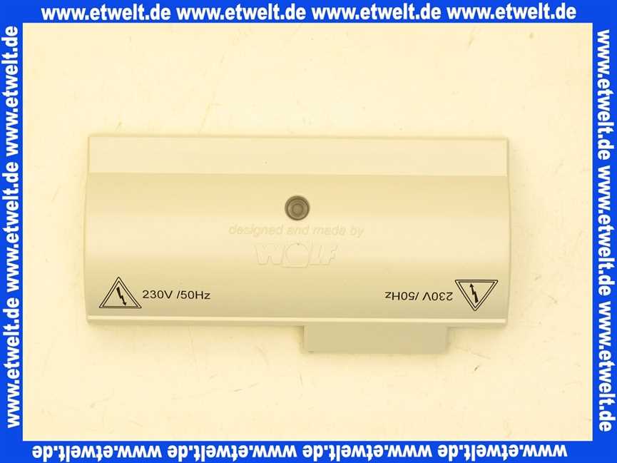 173024699 Wolf Anschlußkasten Oberteil für GBR,