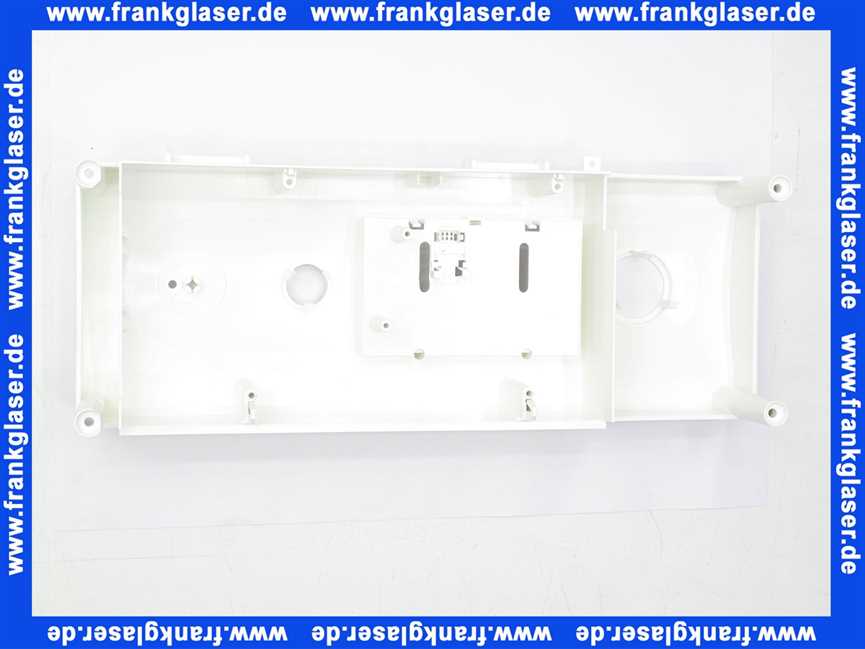 1730882 Wolf Ersatzteil Regelungsgehäuse weiß für CGB-75/100,