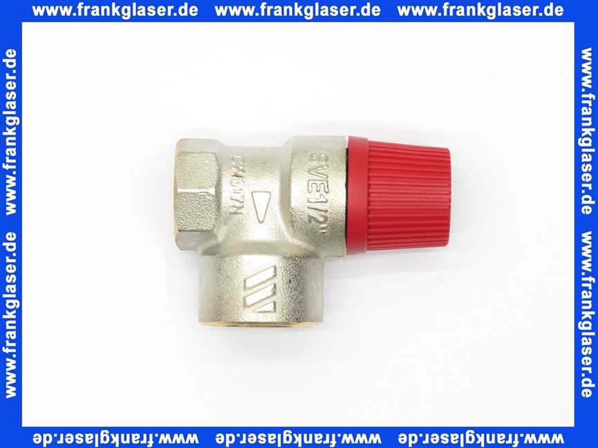 Wolf Sicherheitsventil 1/2 3 bar Ansprechdruck