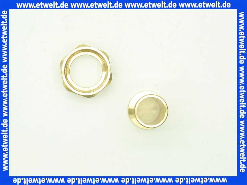 201103099 Wolf Anschlussteil Vor-und Rücklauf (ersetzt Art.-Nr. 20 11 030)