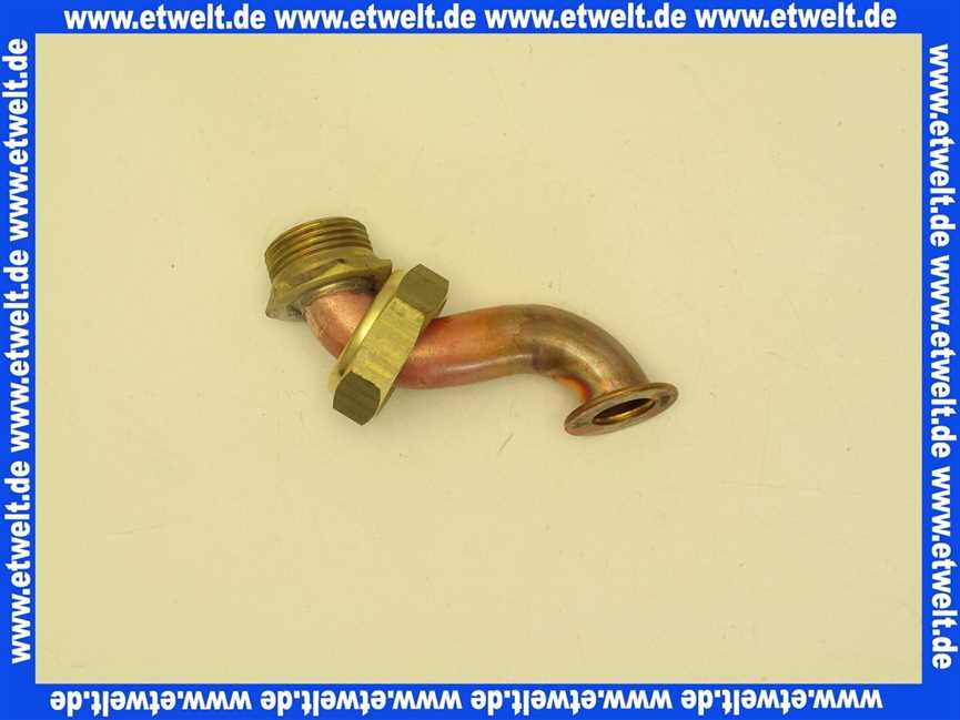 2011043 Wolf Verrohrung umsch.Ventil-Heizw 3WV, für GU/GG