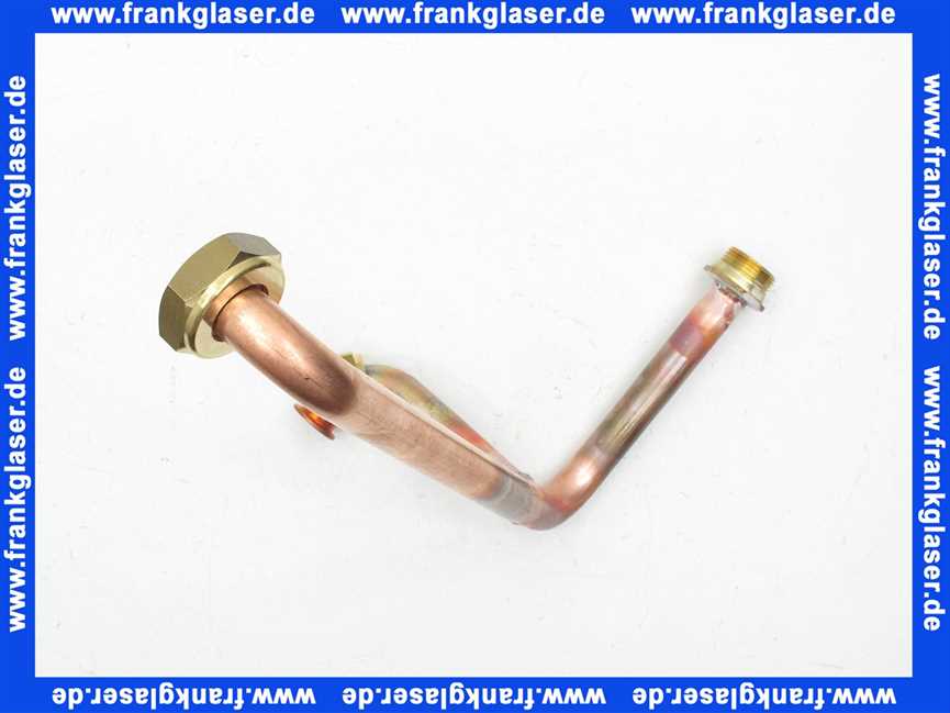 Wolf Anschlussrohr Kaltwasserzulauf für CGS 201304799