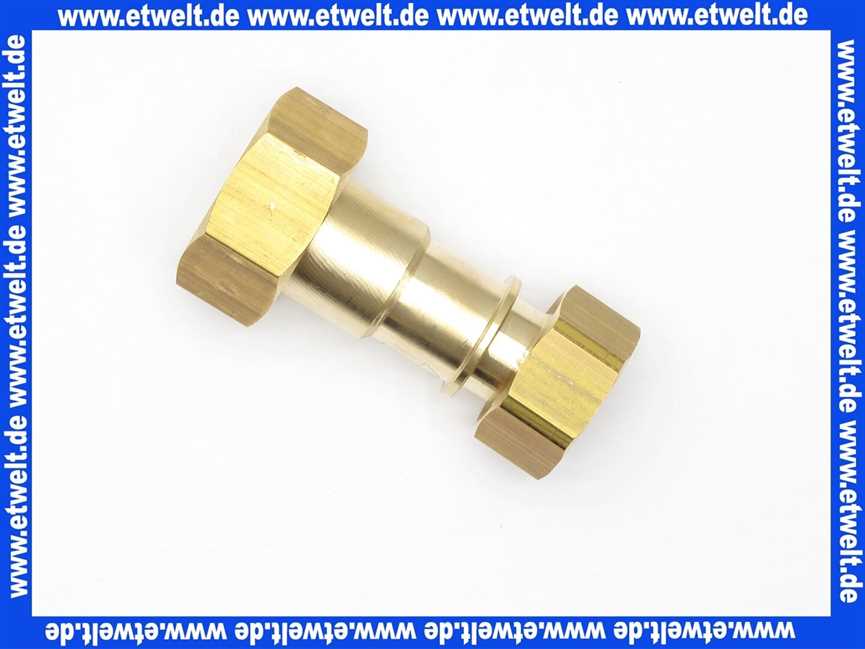 2070657 Wolf Doppelverschr. G1-G 3/4 Rückfl.