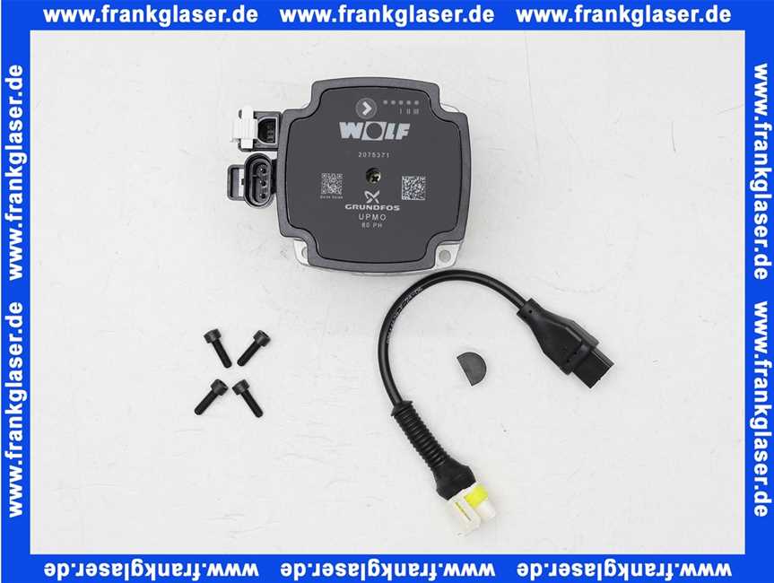 2070697 Wolf Heizkreispumpenkopf 5m LowEnergy (Nachfolgeartikel)