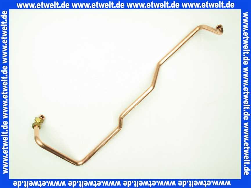 2070919 Wolf Ersatzteil Verrohrung WWWT-Speicher,