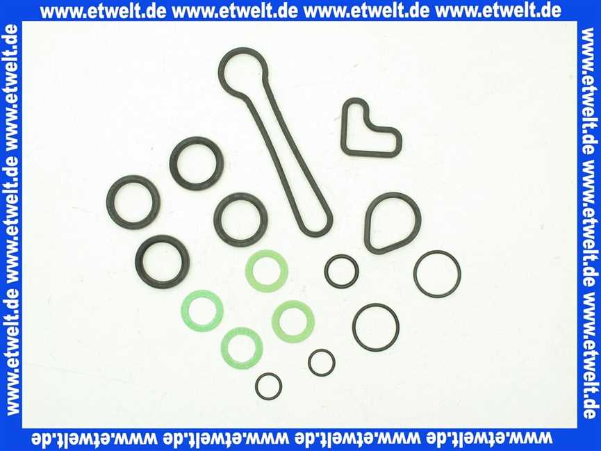 2071412 Wolf Ersatzteil Dichtungssatz V-Lippendichtung für BSP ab 2008,