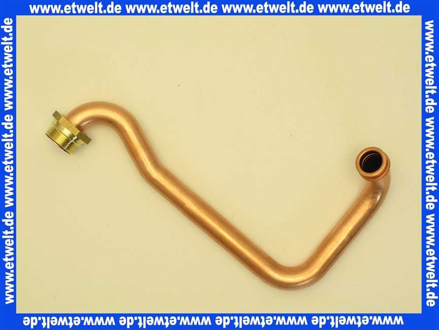 2071576 Wolf Verrohrung Speicherl. Auslauf für CGB-2,