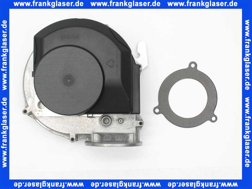 210001299 Wolf Ventilator mit Drei-Loch-Flansch ab 11/99 (ersetzt Art.- Nr. 21 00 012, 86 02 542)