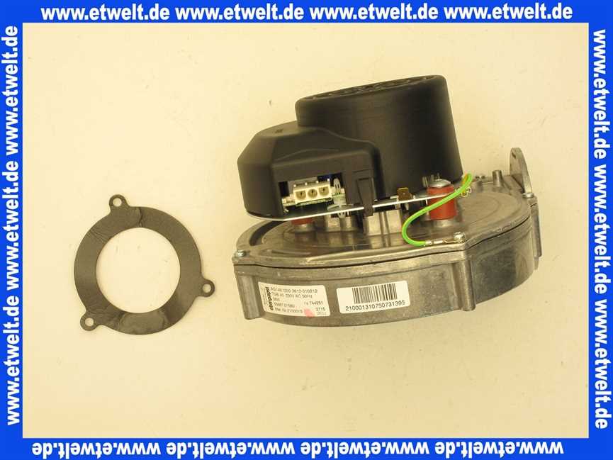 210001399 Wolf Venitlator (Set Für TGB-40) (ersetzt Art.- Nr. 21 00 013, 86 02 543)