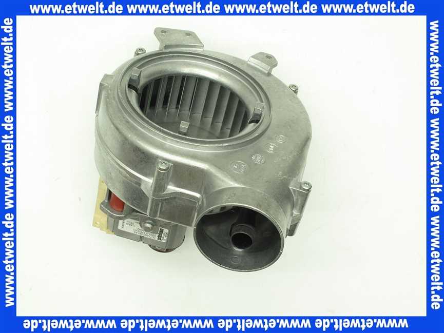 213746799 Wolf Abgasventilator 18/24kW (ersetzt Art.-Nr. 21 37 467)