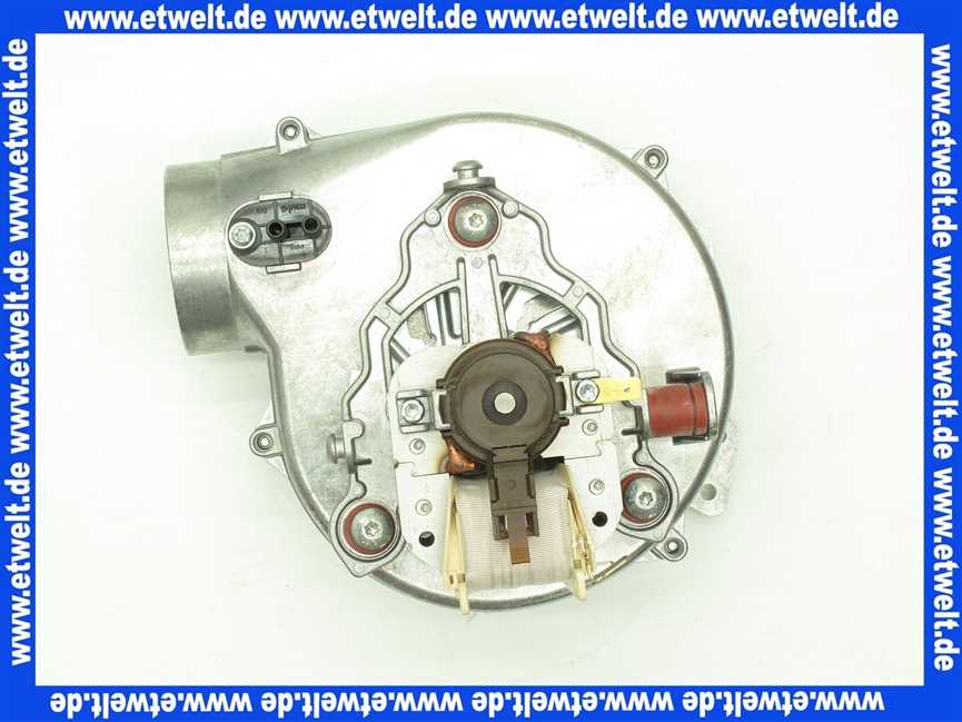 213746799 Wolf Abgasventilator 18/24kW (ersetzt Art.-Nr. 21 37 467)