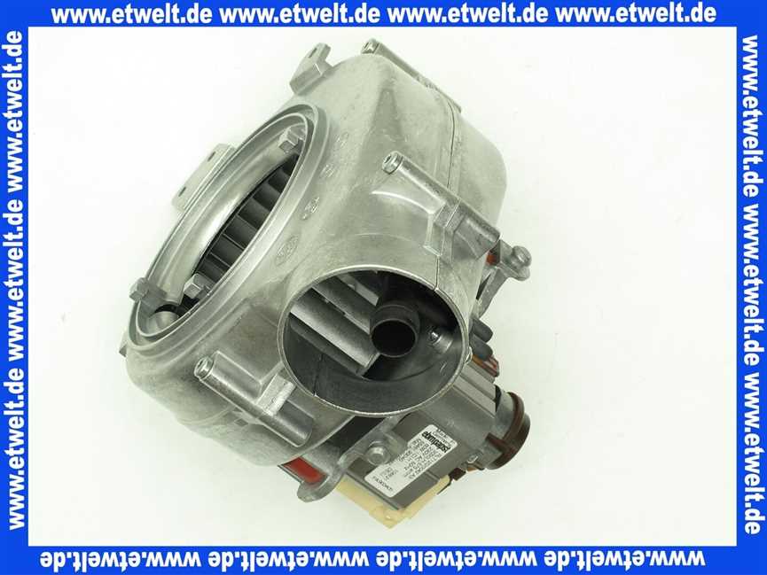 213746799 Wolf Abgasventilator 18/24kW (ersetzt Art.-Nr. 21 37 467)