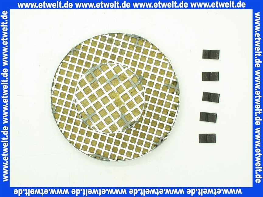 2400325 Wolf Abgassschalldämpfer für den Einbau in Stahl-Heizkessel 17-25 kW