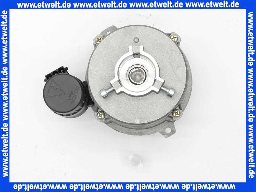 2413193 Wolf Elektromotor m. Kondensator für Cuenod-Gelbbrenner