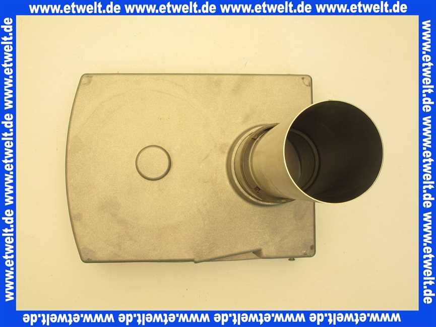 2414161 Wolf Gehäuse m. Brennerrohr RE 1.1 1.5 LN