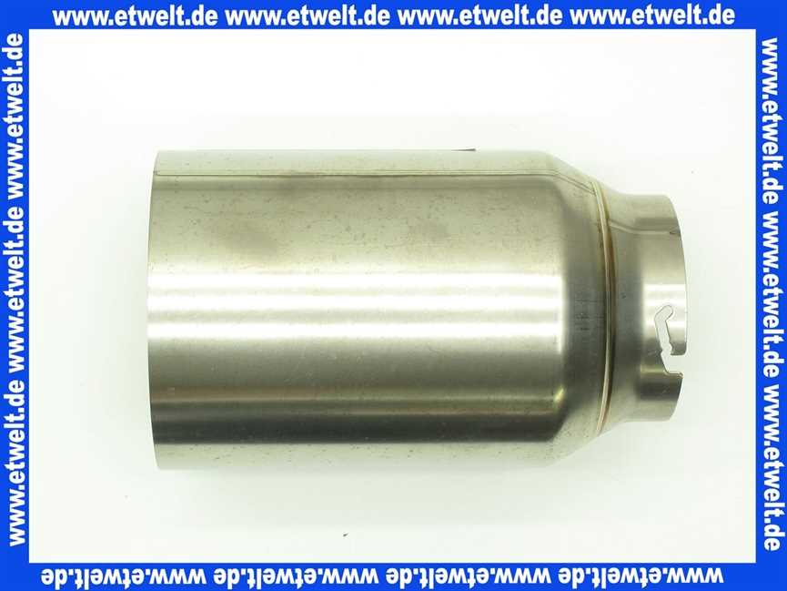 2414302 Wolf Flammrohr Brennerrohr für Stahlkessel
