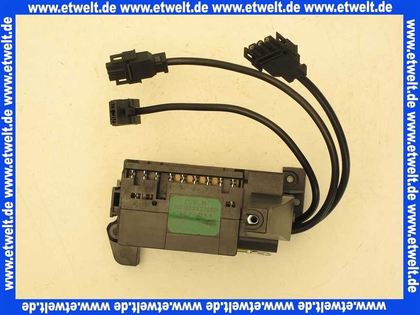 2414341 Wolf Stecksockel mit Kabelbaum 01B