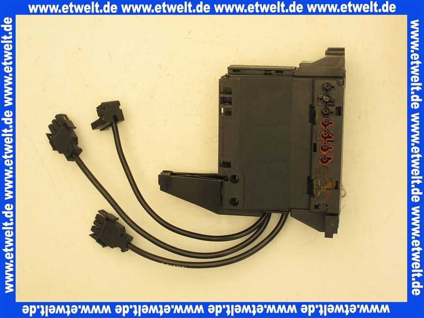 2414341 Wolf Stecksockel mit Kabelbaum 01B