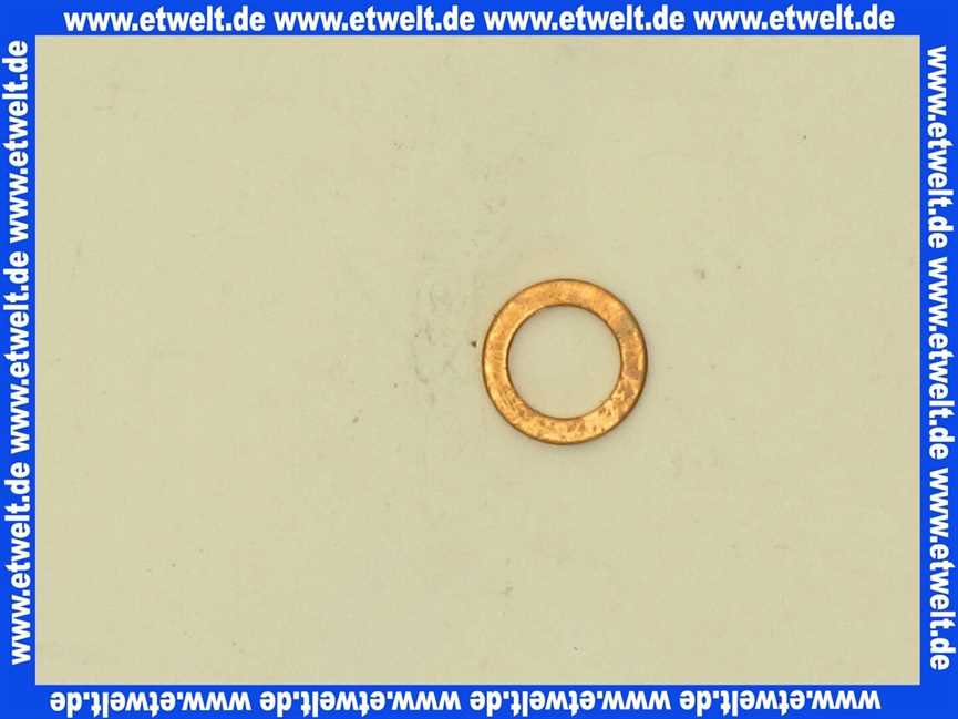 2425056 Wolf Flachdichtung D 6x9x1 für GU/GG