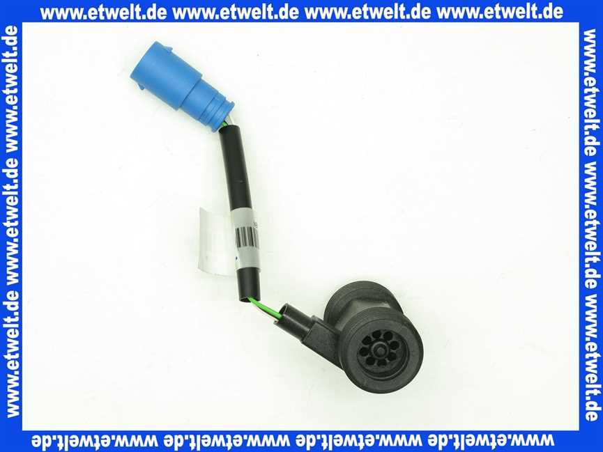 244407499 Wolf Durchflusssensor mit Stecker (ersetzt Art.- Nr. 24 44 074, 86 03 032)