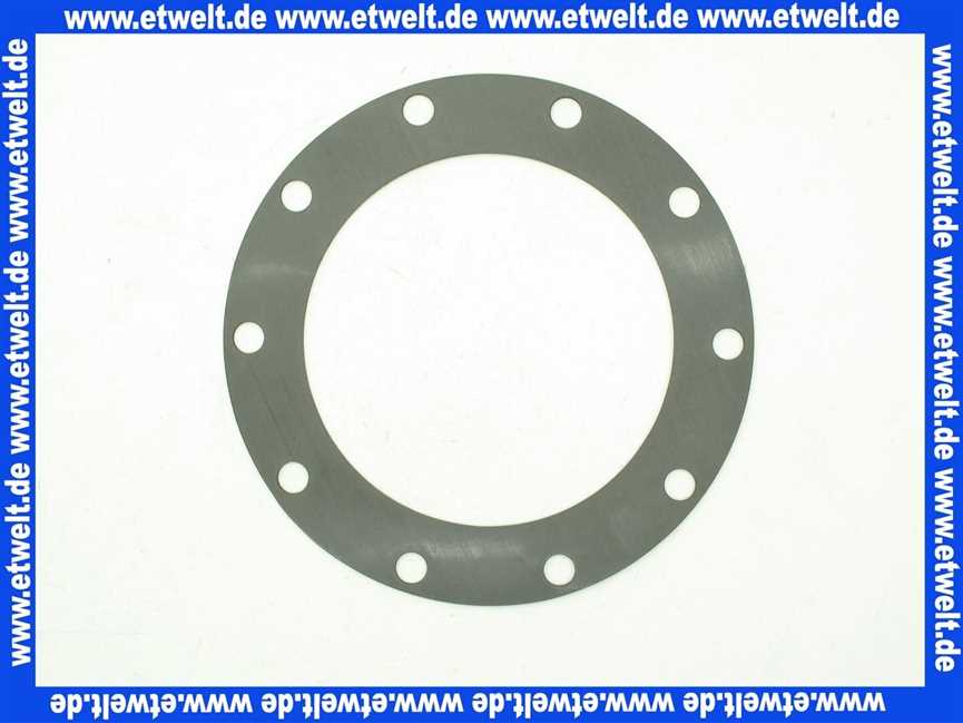 2445500 Wolf Ersatzteil Dichtung für Handlochdeckel oben für SE/SE-1 Serien-Nr. N,