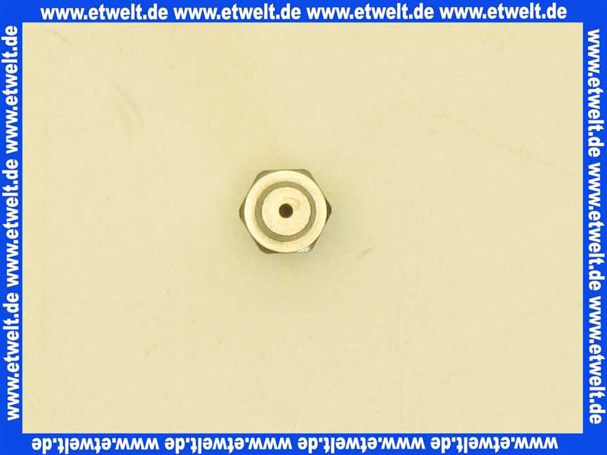 2482505 Wolf Gasbrennerdüse Erdgas LL D 1,00 für GG-1