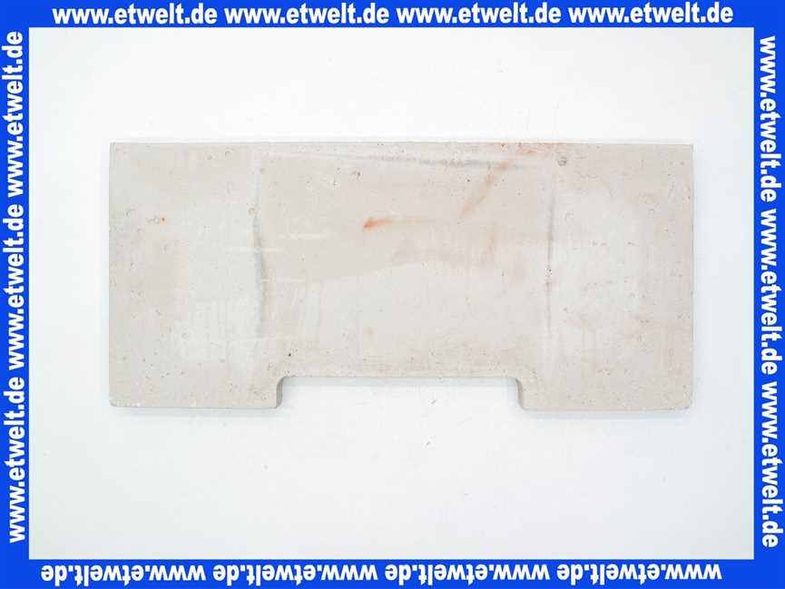 2482771 Wolf Brennkammergrundplatte 530x240x30mm für HVG
