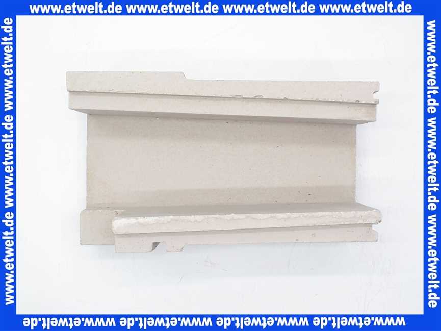 2483901 Wolf Ersatzteil Brennkammer rechter Teil für HVG,