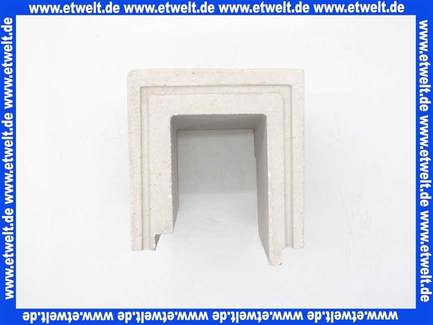 2483901 Wolf Ersatzteil Brennkammer rechter Teil für HVG,