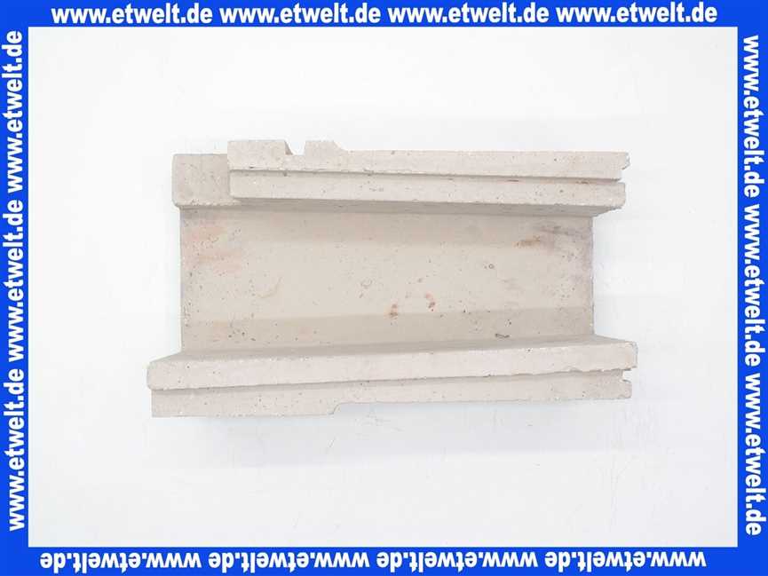 2483902 Wolf Ersatzteil Brennkammer linker Teil für HVG,