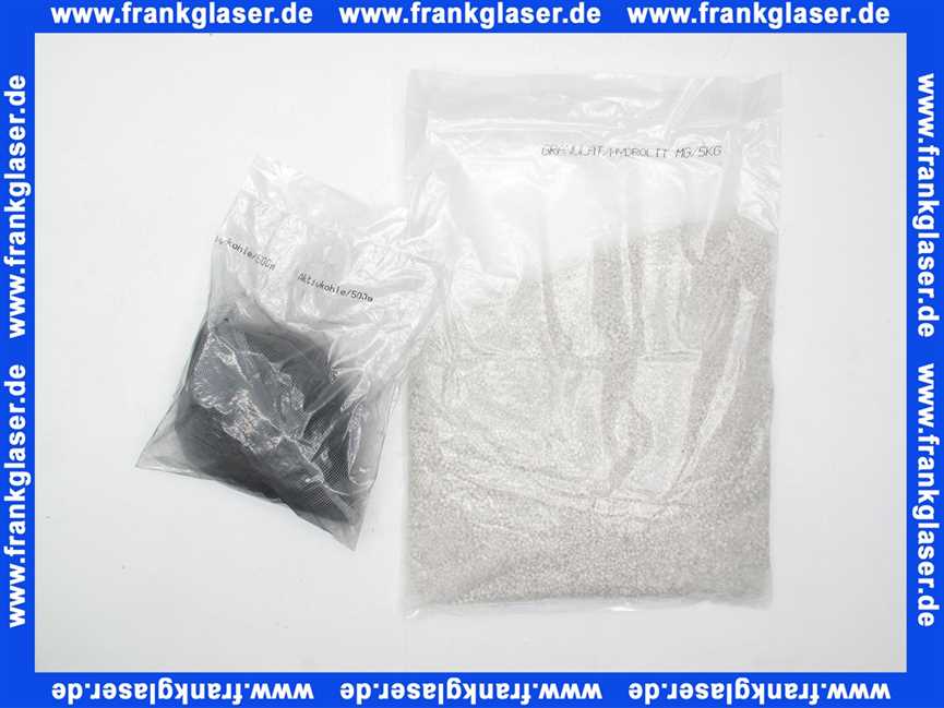 2483972 Wolf Granulat Nachfüllpack Satz bestehend aus 5kg Granulat und 0,5kg Aktivkohle