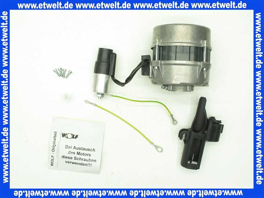 Wolf Motor f.Ölpumpe für COB, 248518199