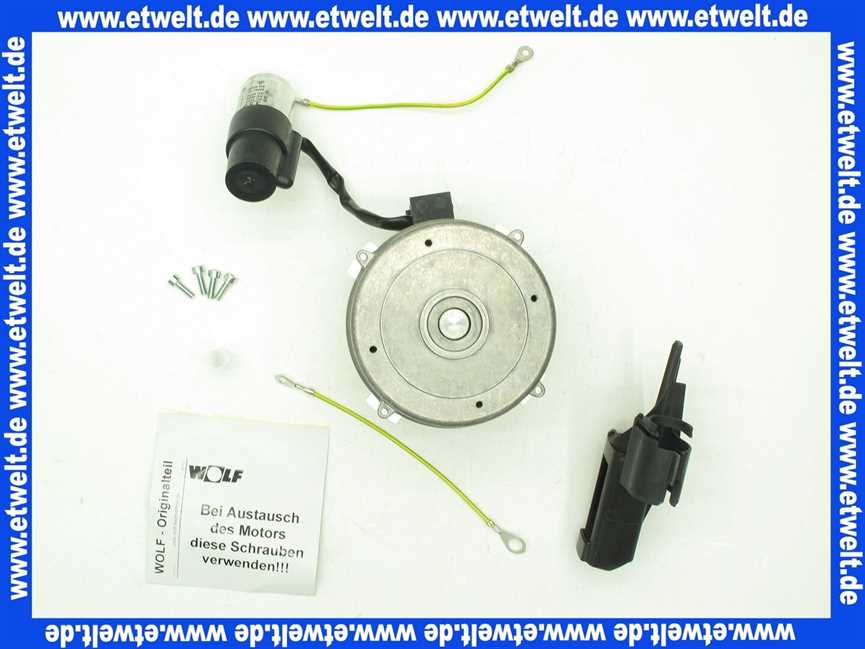 Wolf Motor f.Ölpumpe für COB, 248518199
