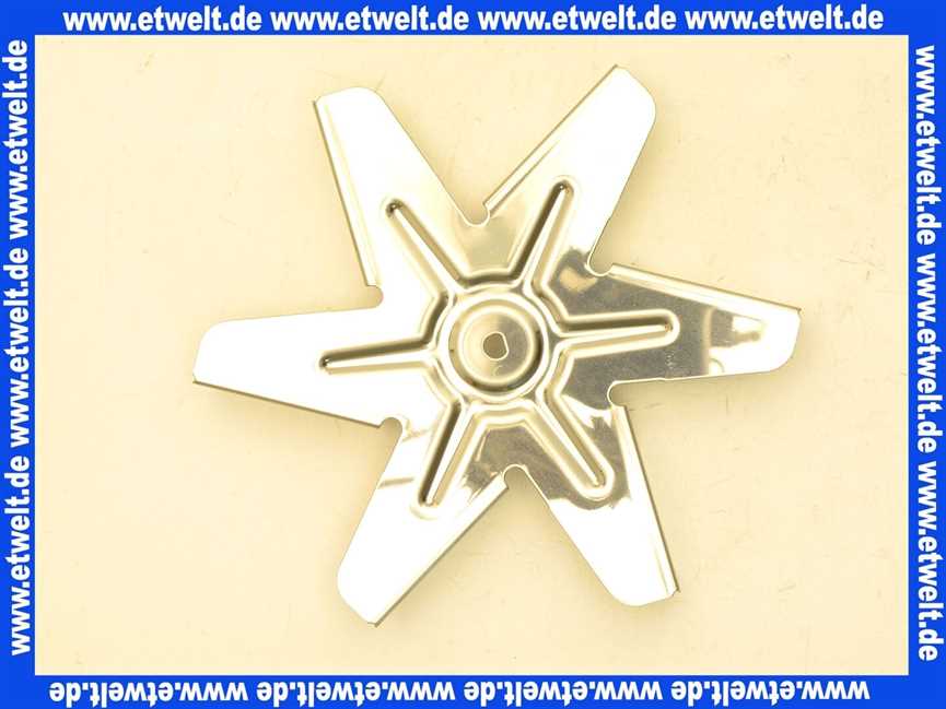 2576008 Wolf Ersatzteil Umlaufrad für Abzugsventilator 150mm, für BVG-23,