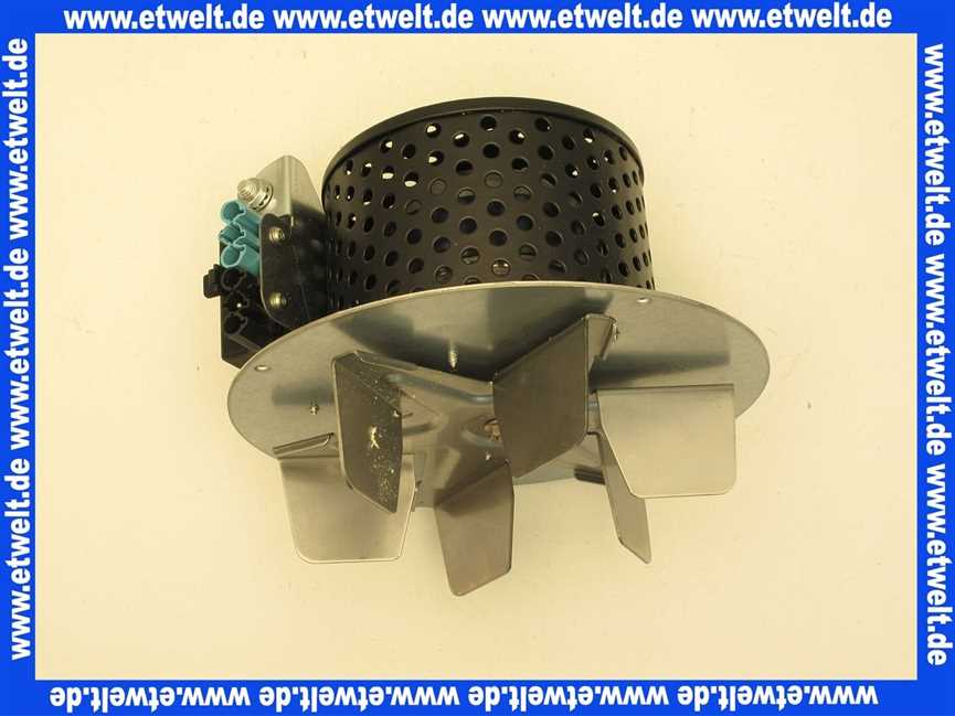 2576220 Wolf Ersatzteil Gebläse R2E 180 CG82-11 R2E 180 CG82-11