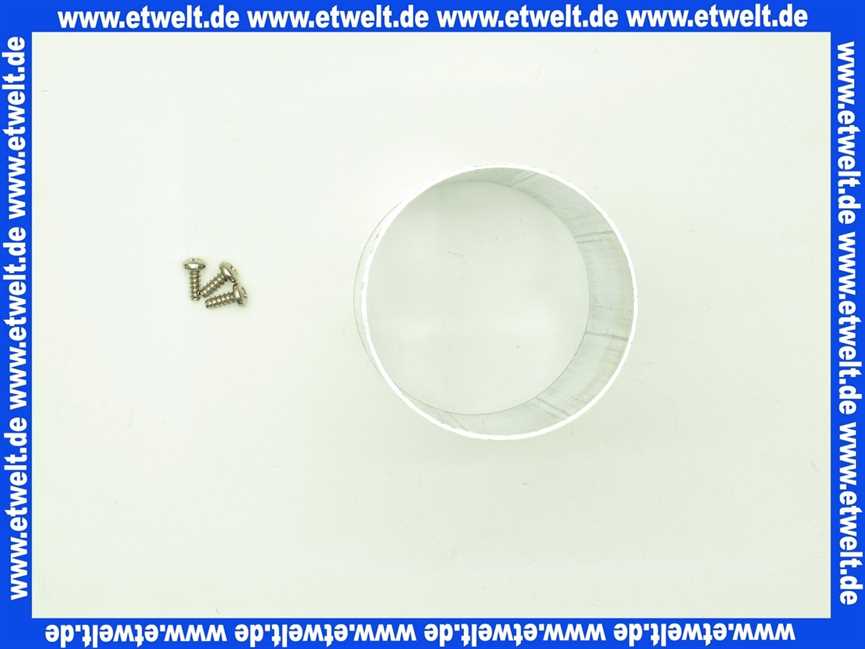 2600010 Wolf Ersatzteil Ausgleichshülse Abgasrohr DN63 senkrecht,