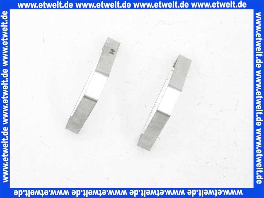 2600025 Wolf Ersatzteil Zentrierdreieck (2St.) für LAF 63/96, Heizwert,