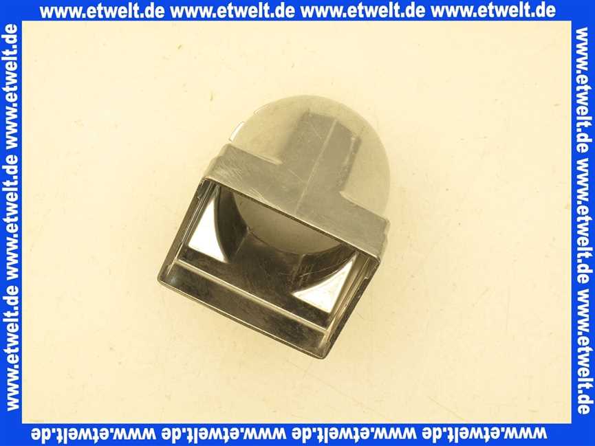 2600060 Wolf Anschlussadapter Abgasventilator für GG-18/24