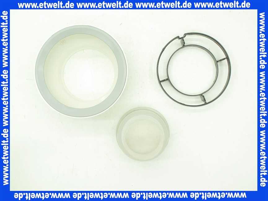 2651216 Wolf Ersatzteil Übergang DN60/100 auf DN80/125 für Luft-/Abgasführung,