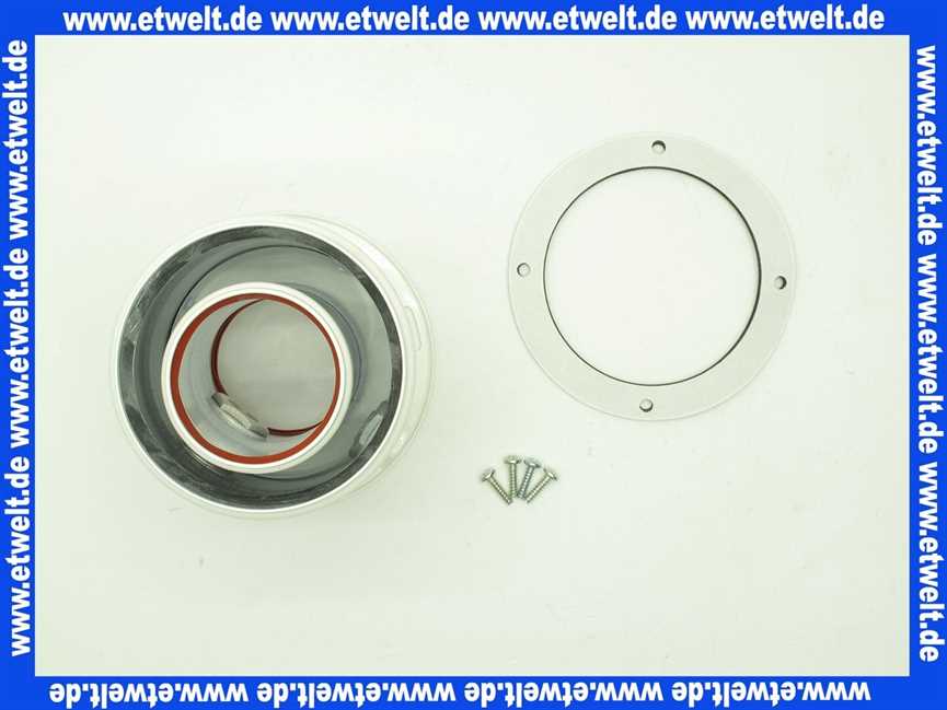 2651236 Wolf Geräteanschluss mit Messöffnung vertikal