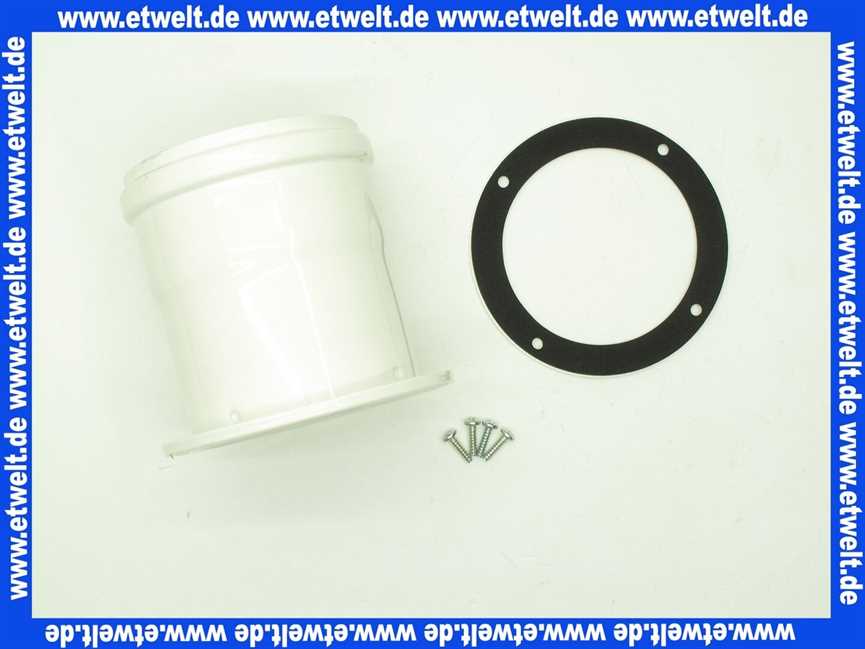 2651236 Wolf Geräteanschluss mit Messöffnung vertikal