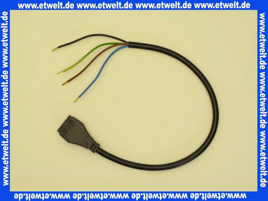 2713374 Wolf Kabelsatz Ölvorwärmung für Brenner WK02