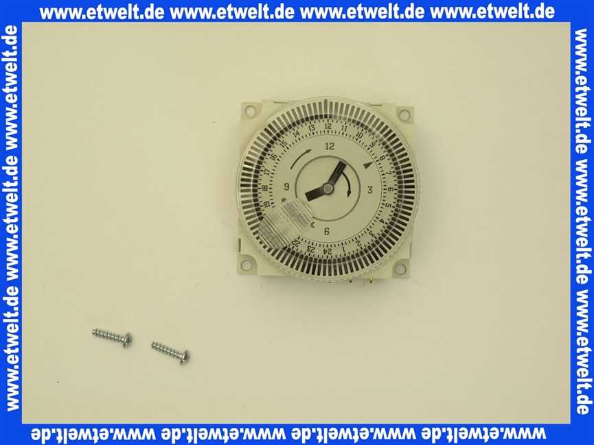 2733019 Wolf Analogschaltuhr m. Tages programm